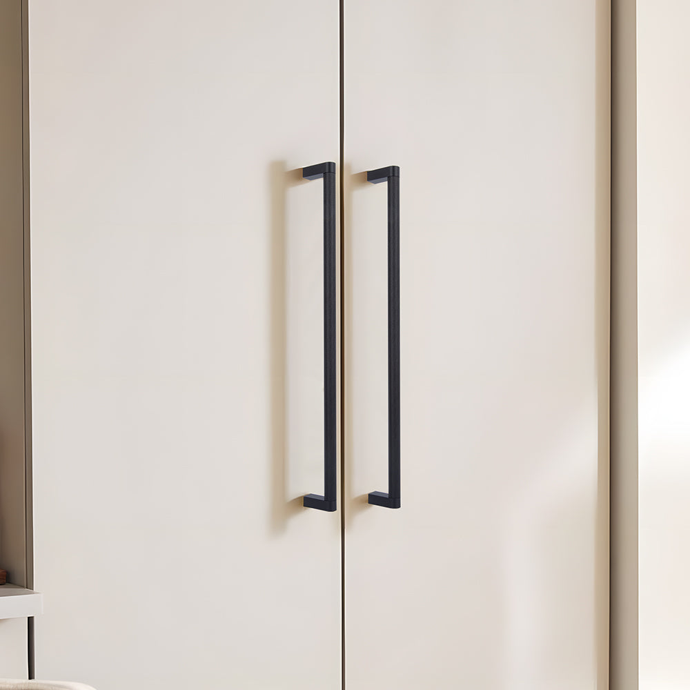 Classic Knurled Bar Cupboard Handles and Knobs