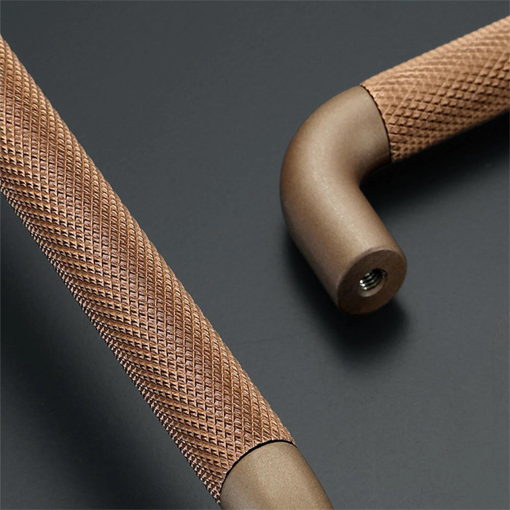Classic Knurled D Cupboard Handles & Knobs