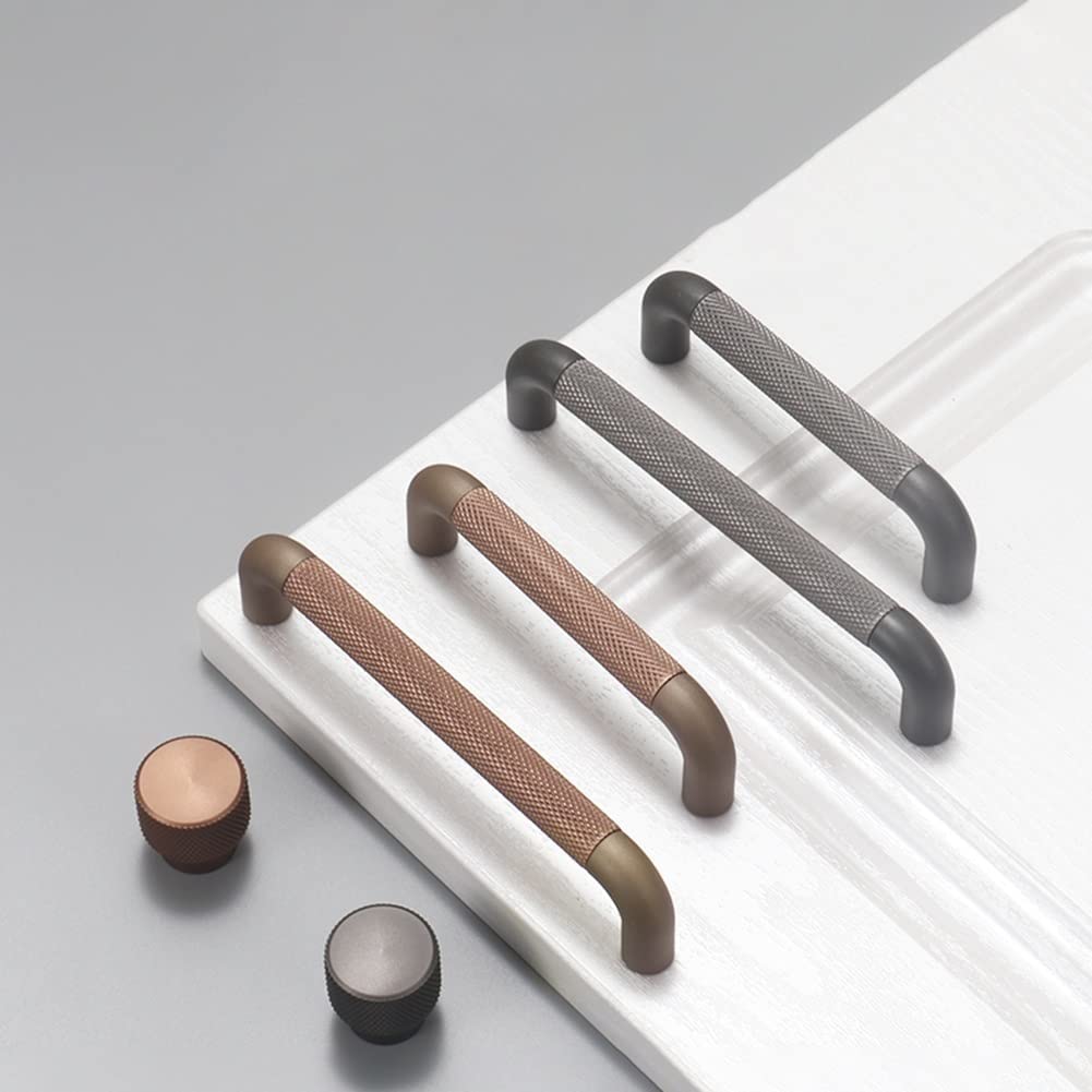 Classic Knurled D Cupboard Handles & Knobs