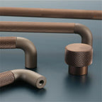 Classic Knurled D Cupboard Handles & Knobs