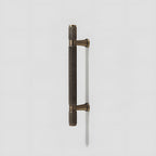 Classic Knurled Solid Brass T-Bar Drawer Handles & Knobs