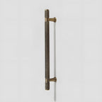 Classic Knurled Solid Brass T-Bar Drawer Handles & Knobs
