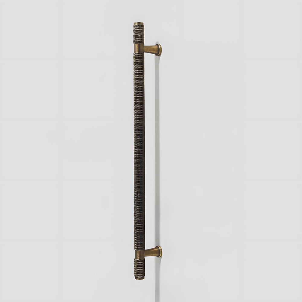 Classic Knurled Solid Brass T-Bar Drawer Handles & Knobs
