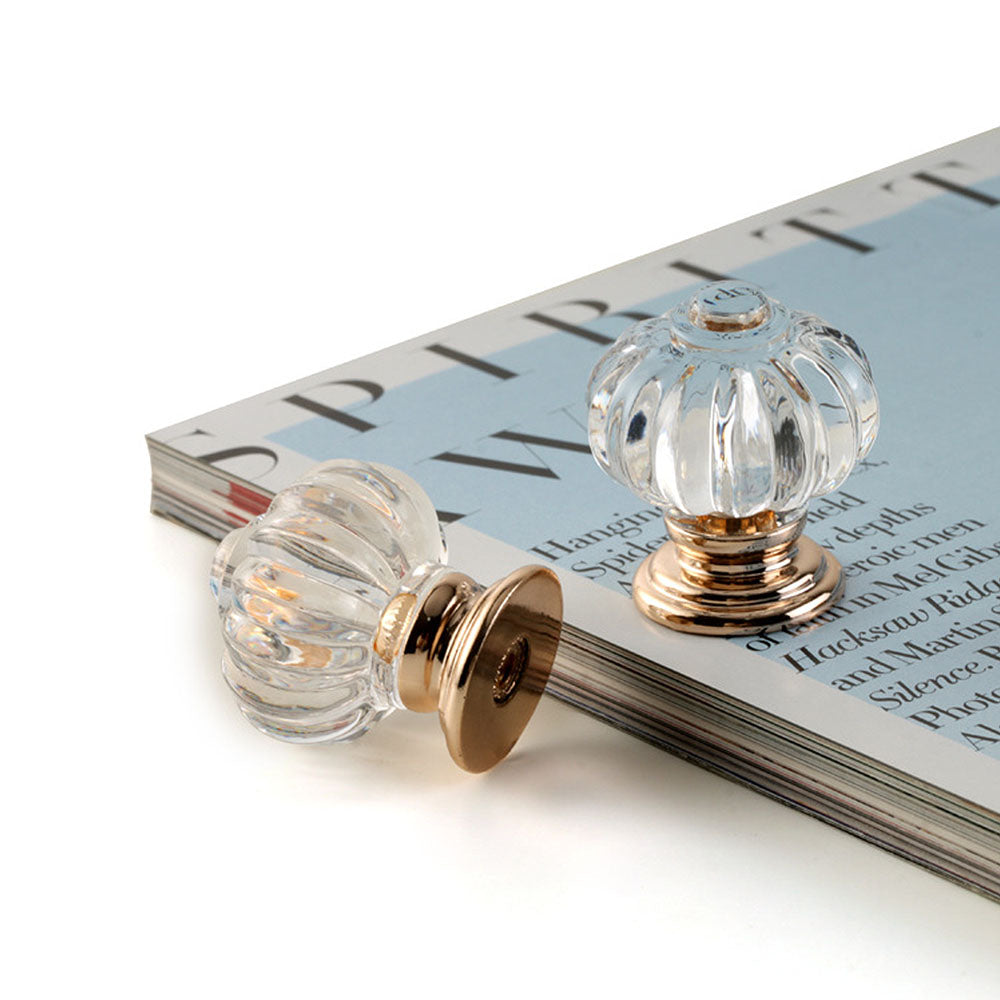 Classic Pumpkin Acrylic Cupboard Knobs