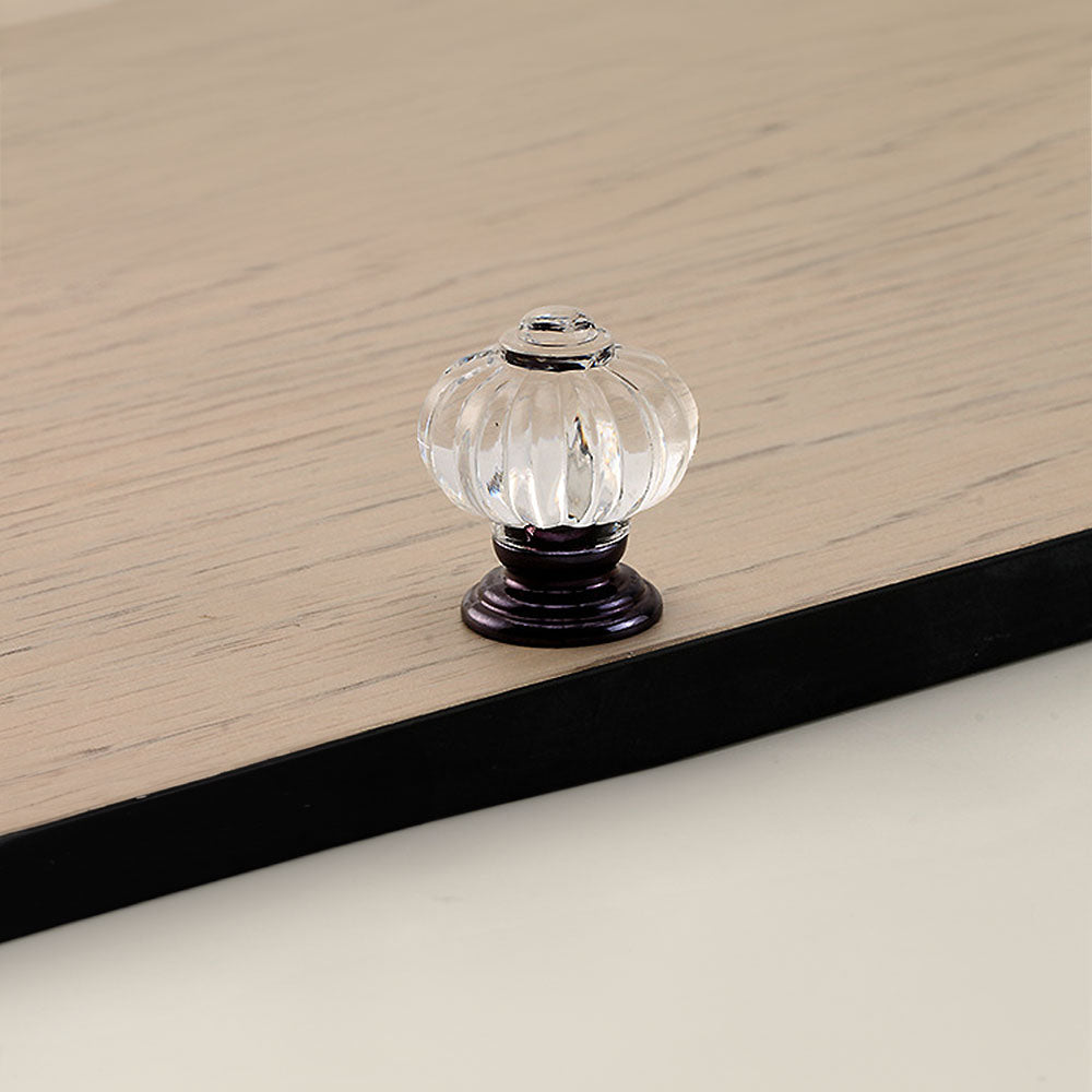 Classic Pumpkin Acrylic Cupboard Knobs