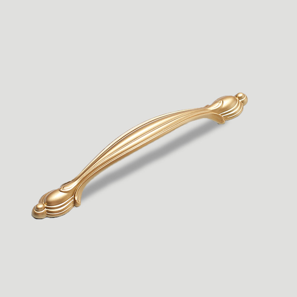 Classic Reeded Bow Cupboard Handles & Flower Knobs