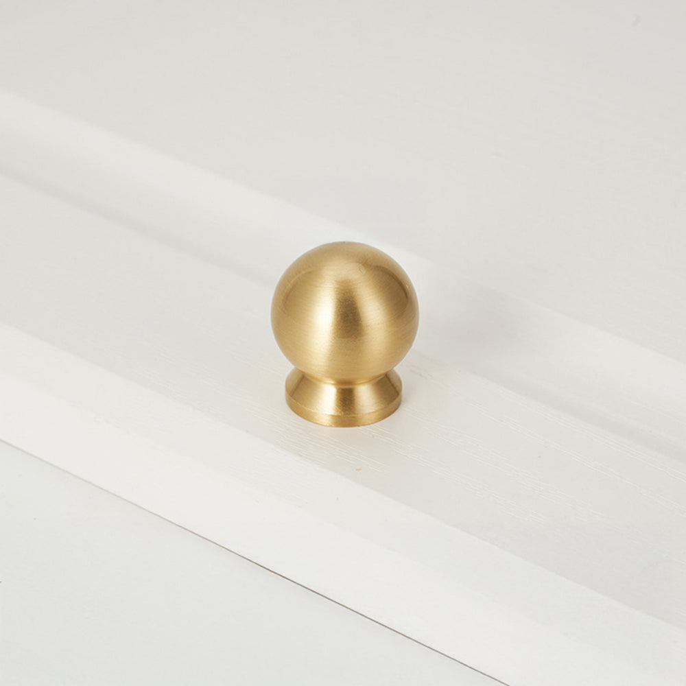 Classic Reeded Solid Brass T-Bar Cupboard Handles & Knobs