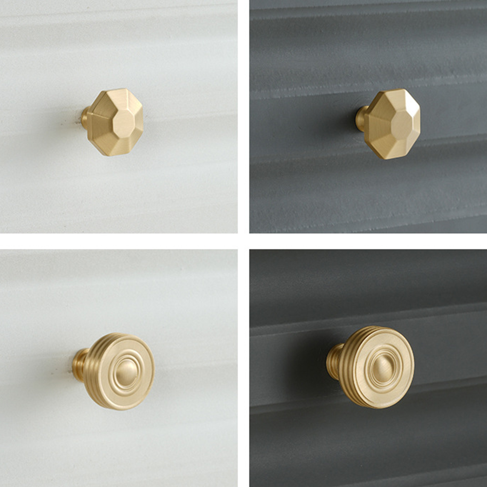 Classic Round T-Bar Cupboard Handles and Knobs