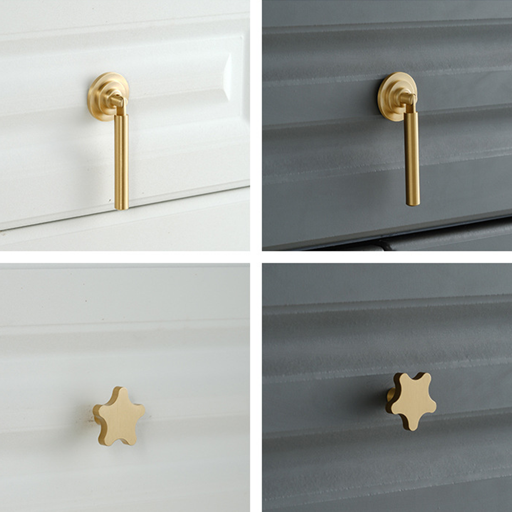 Classic Round T-Bar Cupboard Handles and Knobs