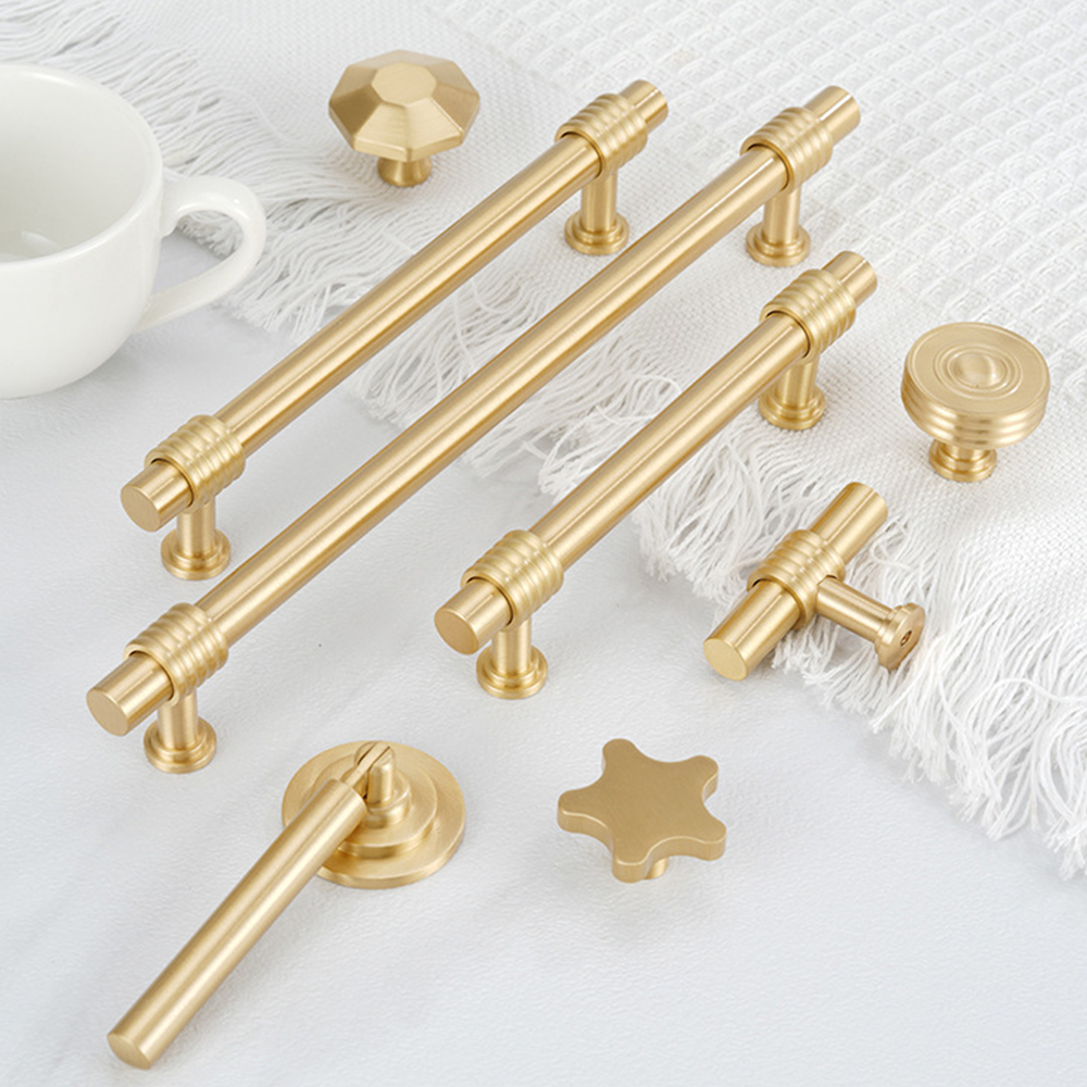 Classic Round T-Bar Cupboard Handles and Knobs