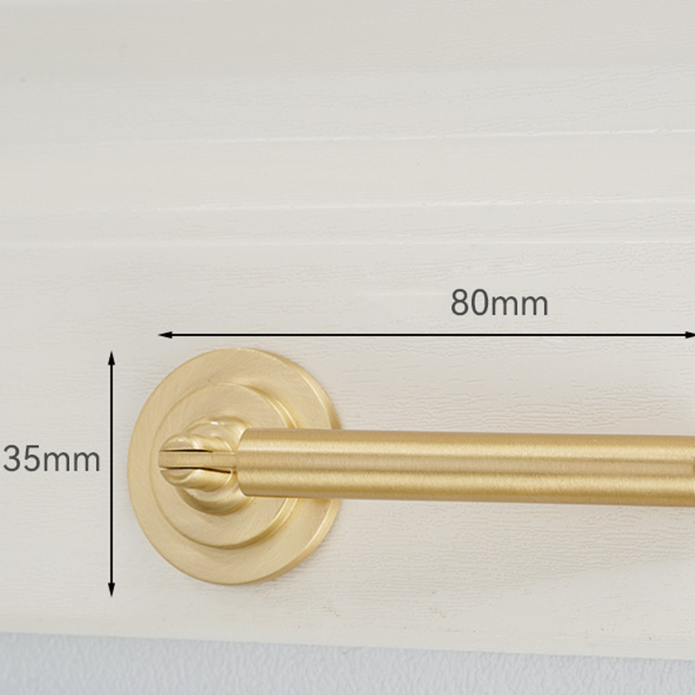 Classic Round T-Bar Cupboard Handles and Knobs