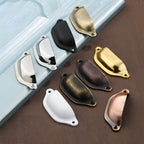 Classic Shell Cup Drawer Handles
