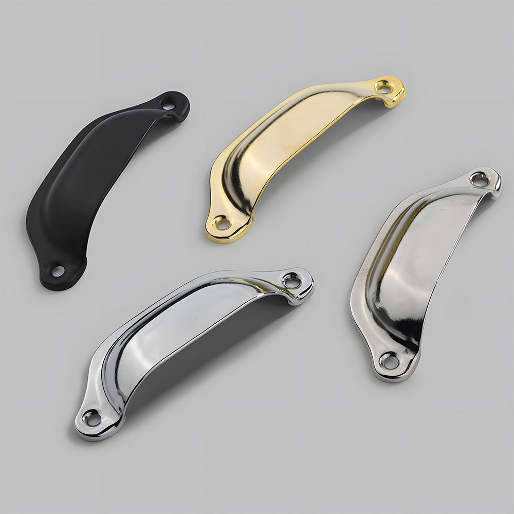 Classic Shell Cup Drawer Handles