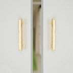 Classic Square Crystal T-Bar Cupboard Handles & Knobs