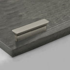 Classic Stepped Rectangular Cupboard Handles in Zinc Alloy