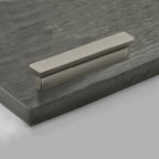 Classic Stepped Rectangular Cupboard Handles in Zinc Alloy