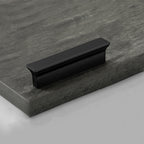 Classic Stepped Rectangular Cupboard Handles in Zinc Alloy