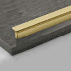 Classic Stepped Rectangular Cupboard Handles in Zinc Alloy