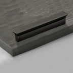 Classic Stepped Rectangular Cupboard Handles in Zinc Alloy