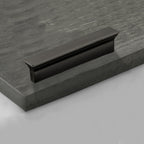 Classic Stepped Rectangular Cupboard Handles in Zinc Alloy