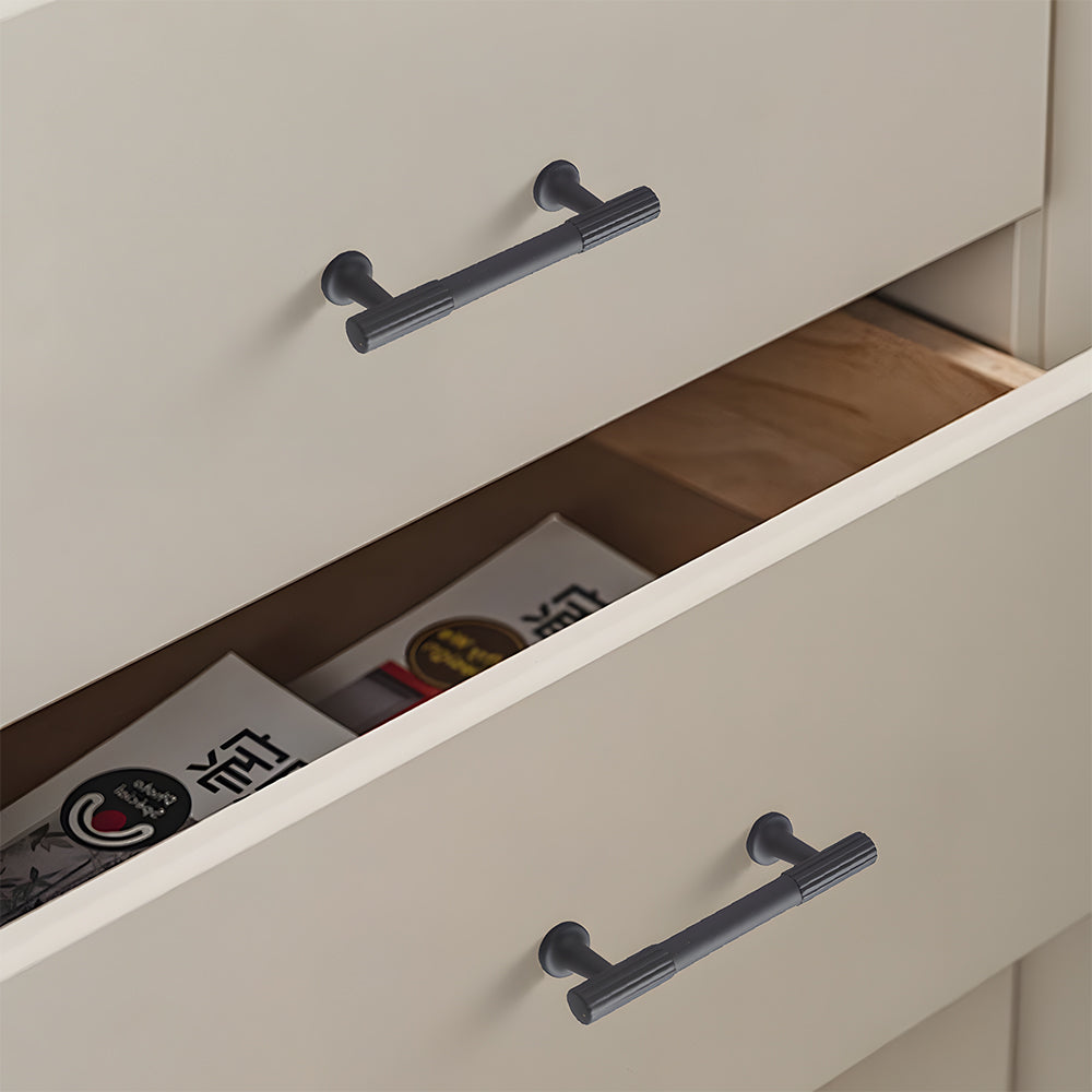 Classic Striped T-Bar Cupboard Handles & Knobs