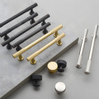 Classic Striped T-Bar Cupboard Handles & Knobs