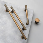 Classic Striped T-Bar Cupboard Handles & Knobs