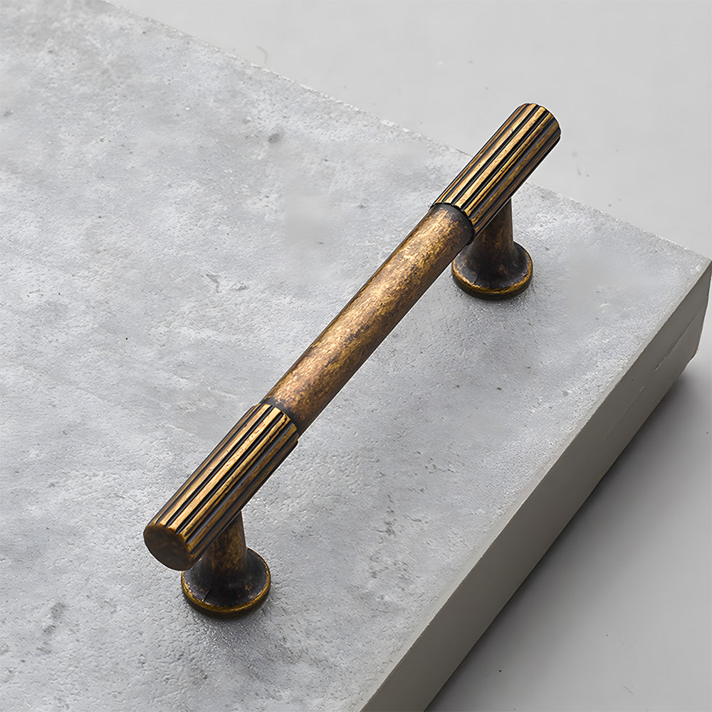 Classic Striped T-Bar Cupboard Handles & Knobs