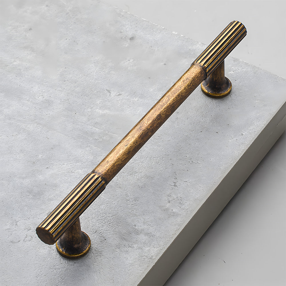 Classic Striped T-Bar Cupboard Handles & Knobs