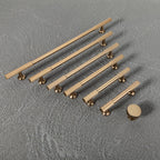 Classic Striped T-Bar Cupboard Handles & Knobs