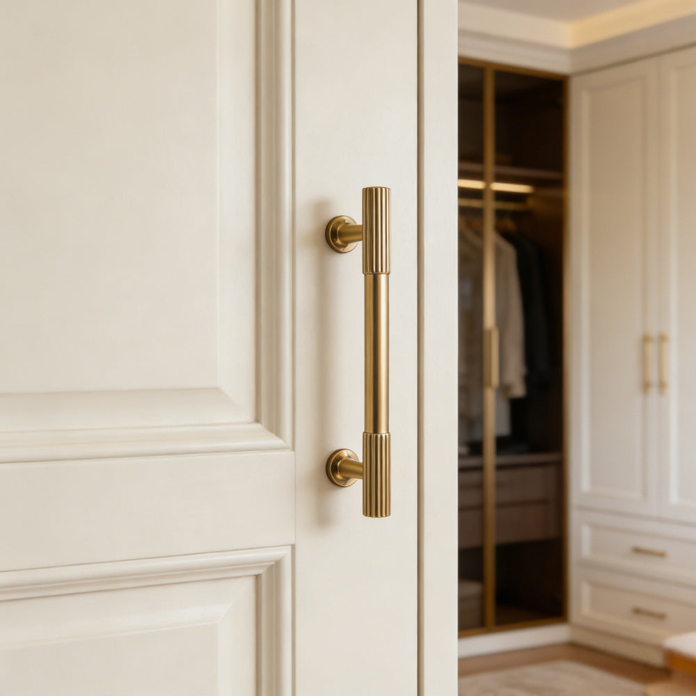 Classic Striped T-Bar Cupboard Handles & Knobs