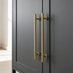 Classic Striped T-Bar Cupboard Handles & Knobs