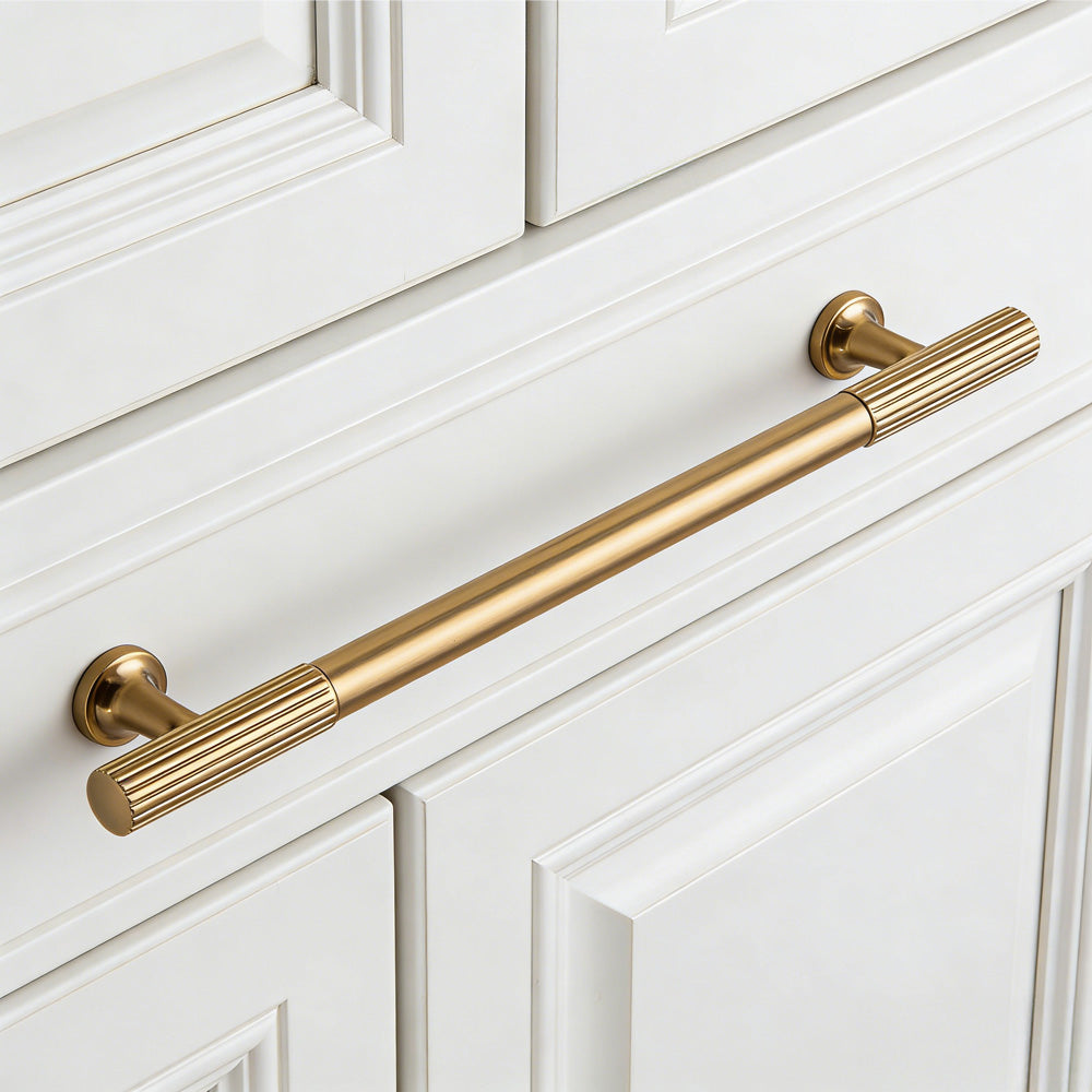 Classic Striped T-Bar Cupboard Handles & Knobs