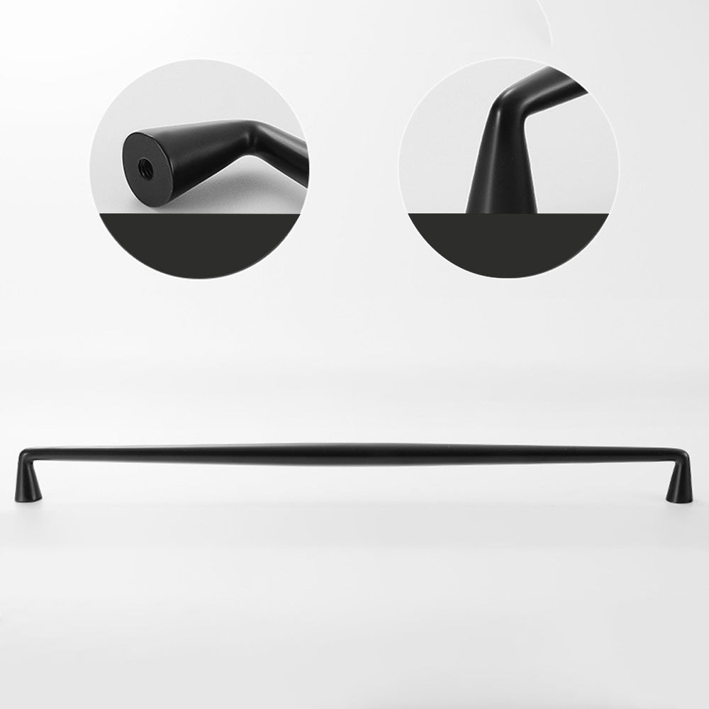Classic Tapered Brass Cupboard Handles & Mushroom Knobs
