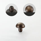 Classic Tapered Brass Cupboard Handles & Mushroom Knobs