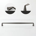 Classic Tapered Brass Cupboard Handles & Mushroom Knobs