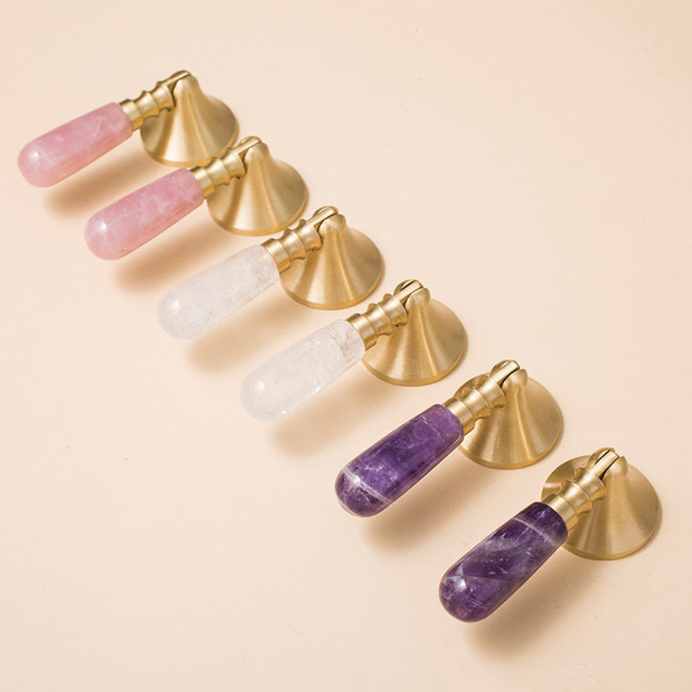 Classic Teardrop Crystal Drawer Knobs