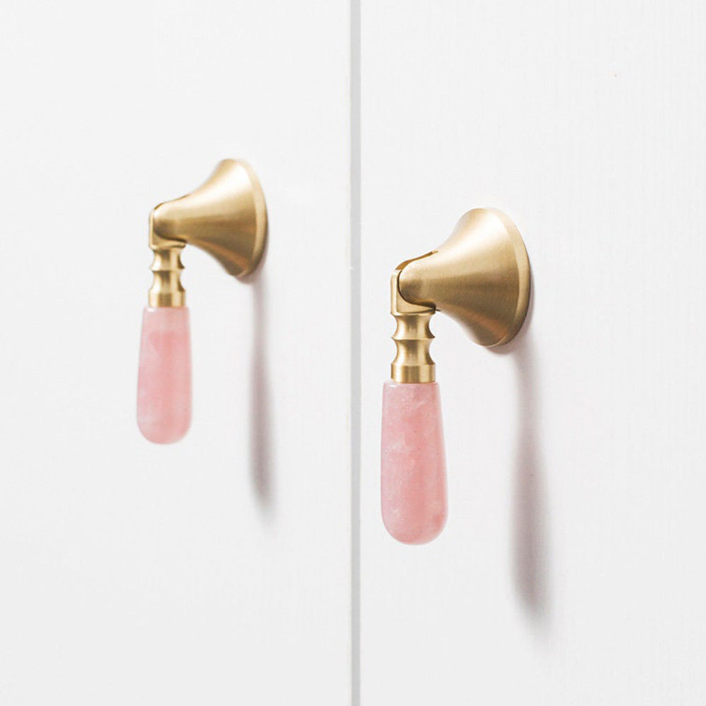 Classic Teardrop Crystal Drawer Knobs