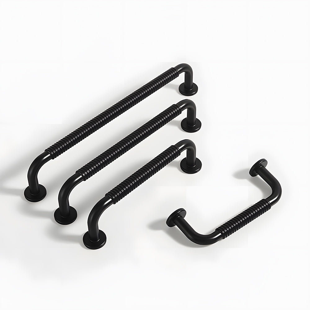 Classic Threaded Bar Cupboard Handles