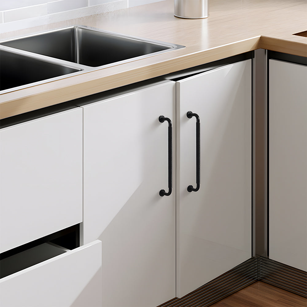 Classic Threaded Bar Cupboard Handles