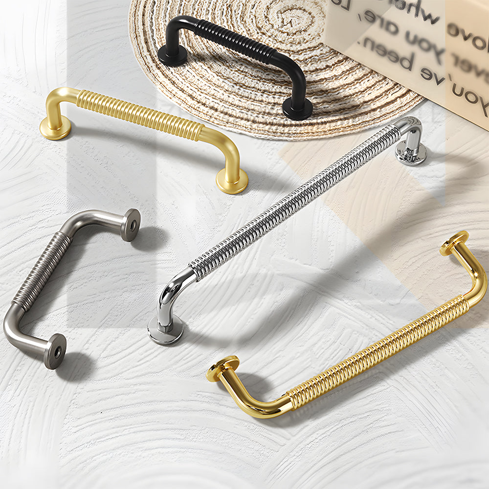 Classic Threaded Bar Cupboard Handles