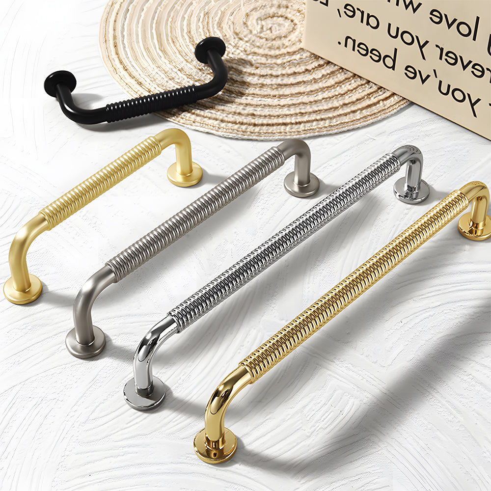 Classic Threaded Bar Cupboard Handles