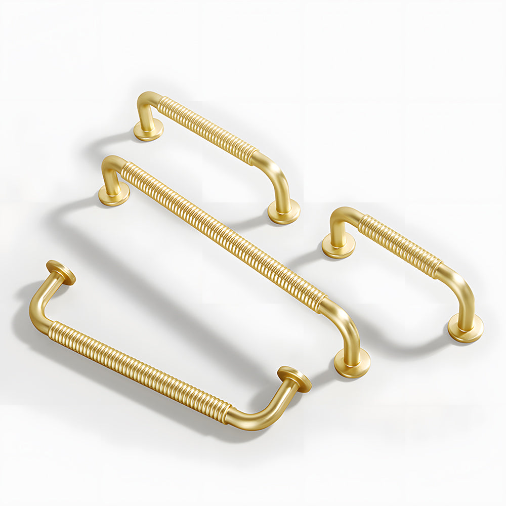 Classic Threaded Bar Cupboard Handles