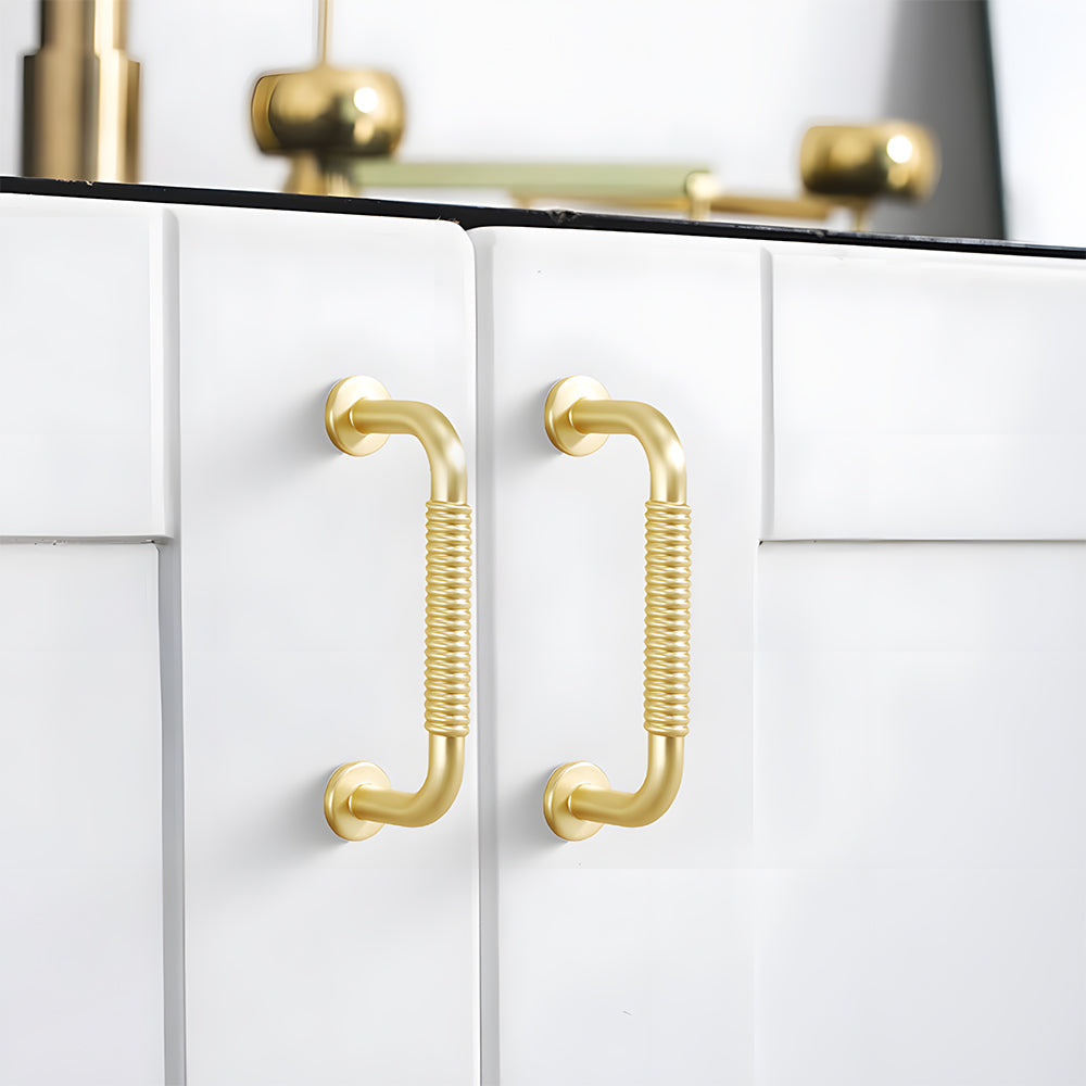 Classic Threaded Bar Cupboard Handles