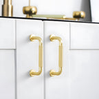 Classic Threaded Bar Cupboard Handles
