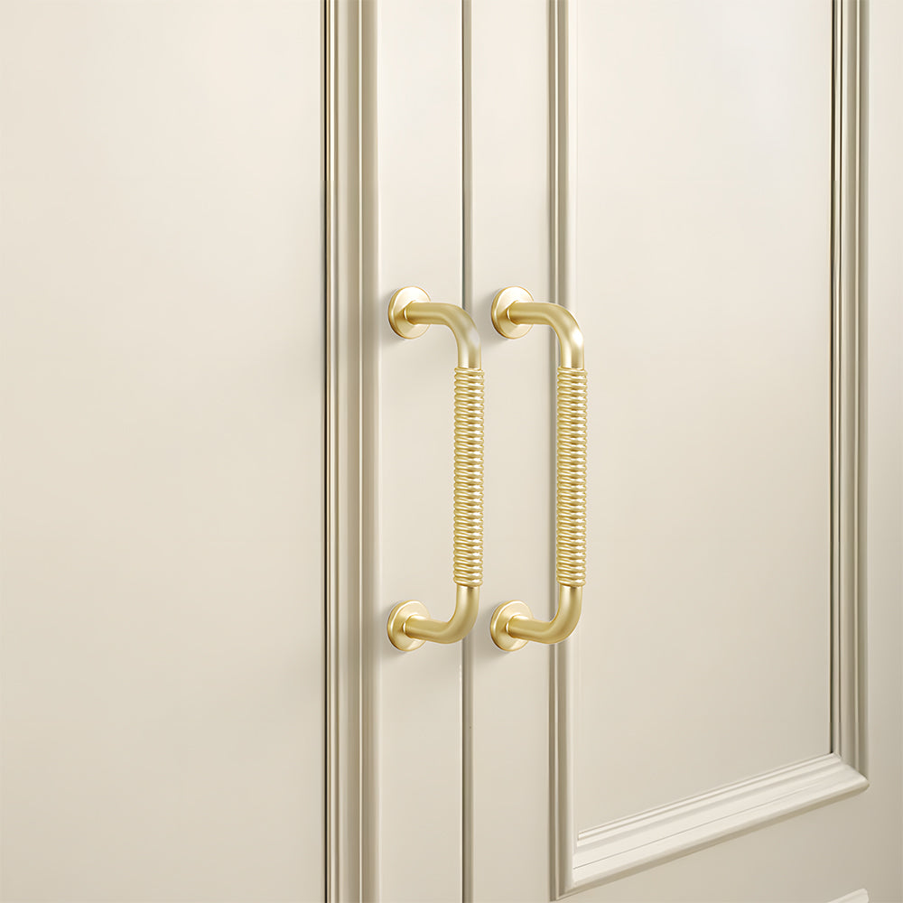 Classic Threaded Bar Cupboard Handles