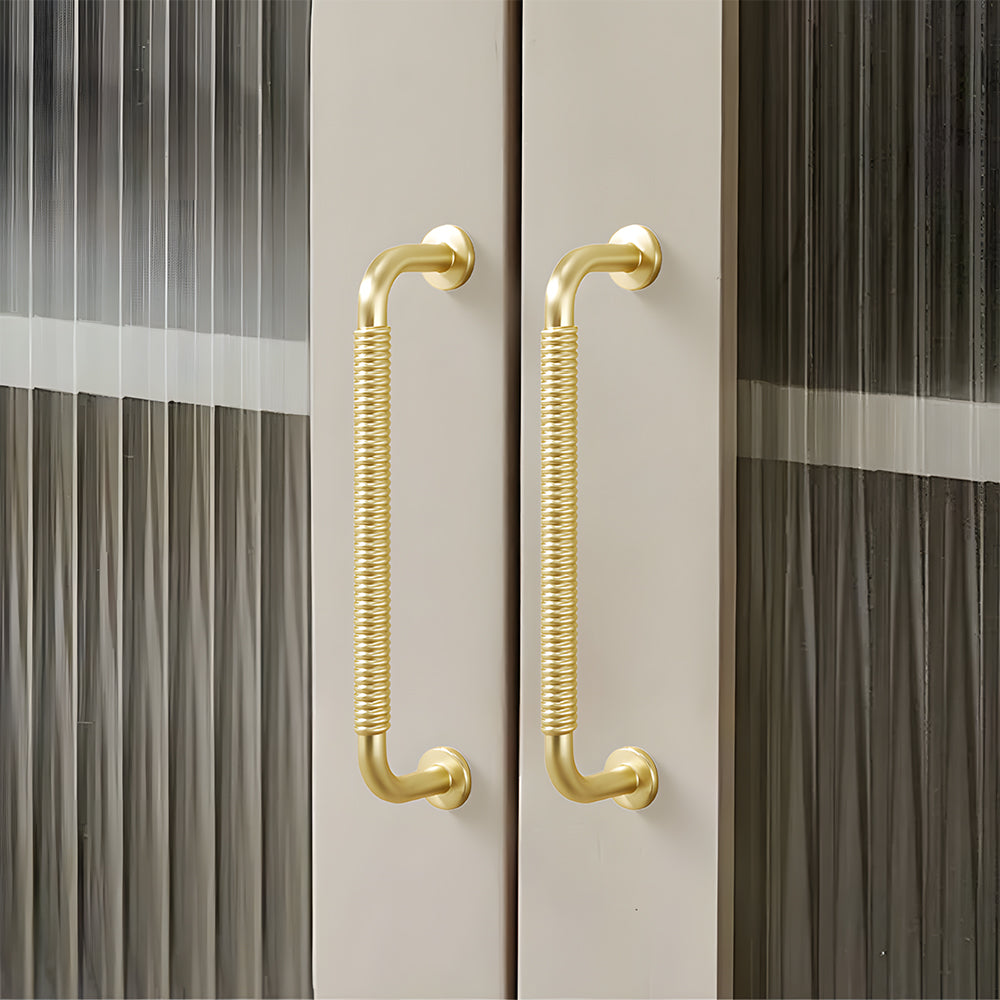 Classic Threaded Bar Cupboard Handles