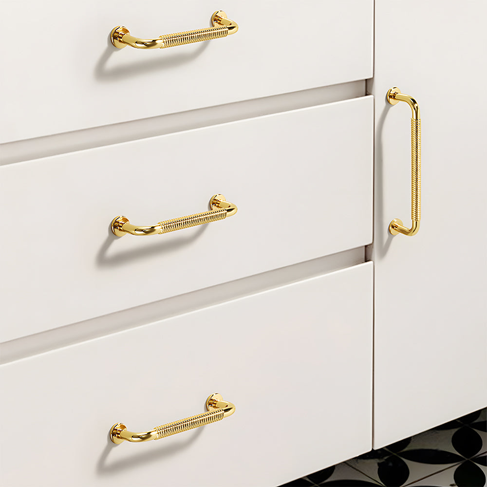Classic Threaded Bar Cupboard Handles