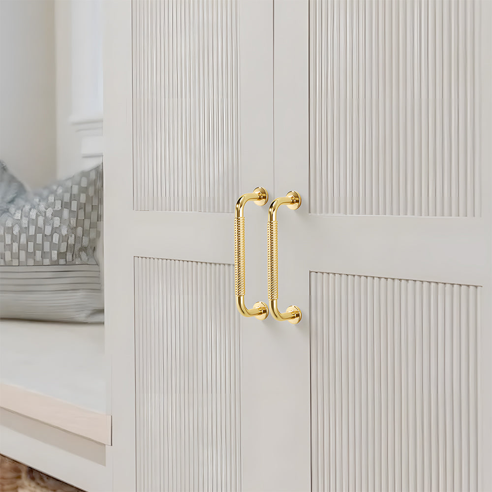 Classic Threaded Bar Cupboard Handles