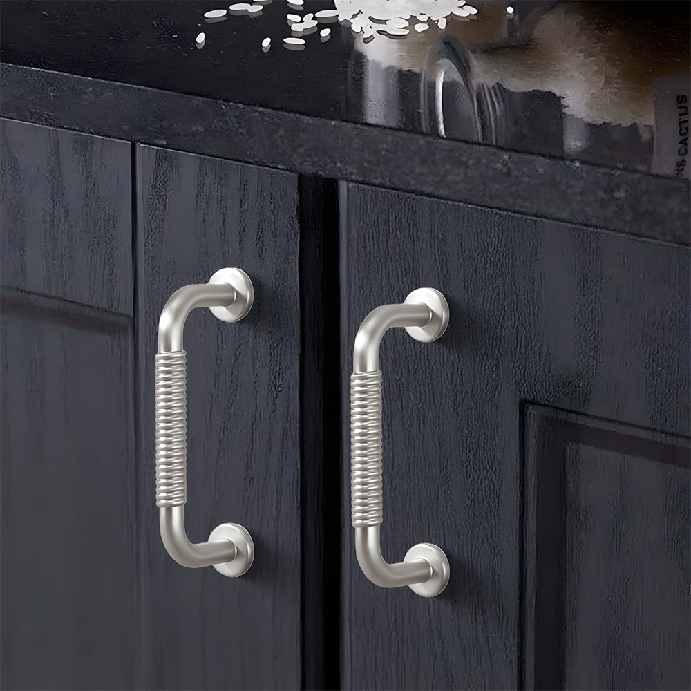 Classic Threaded Bar Cupboard Handles